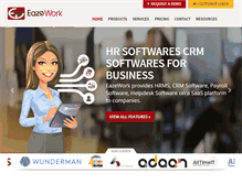 Tablet Screenshot of eazework.com